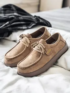 Stylish Unisex Mule Shoes with Low Top and Lacing, Simple Plain Comfort Slip-On Slippers for Casual Outdoor Use, Soft Cushioned Insole for Everyday Wear, Rubber, Walking Shoes