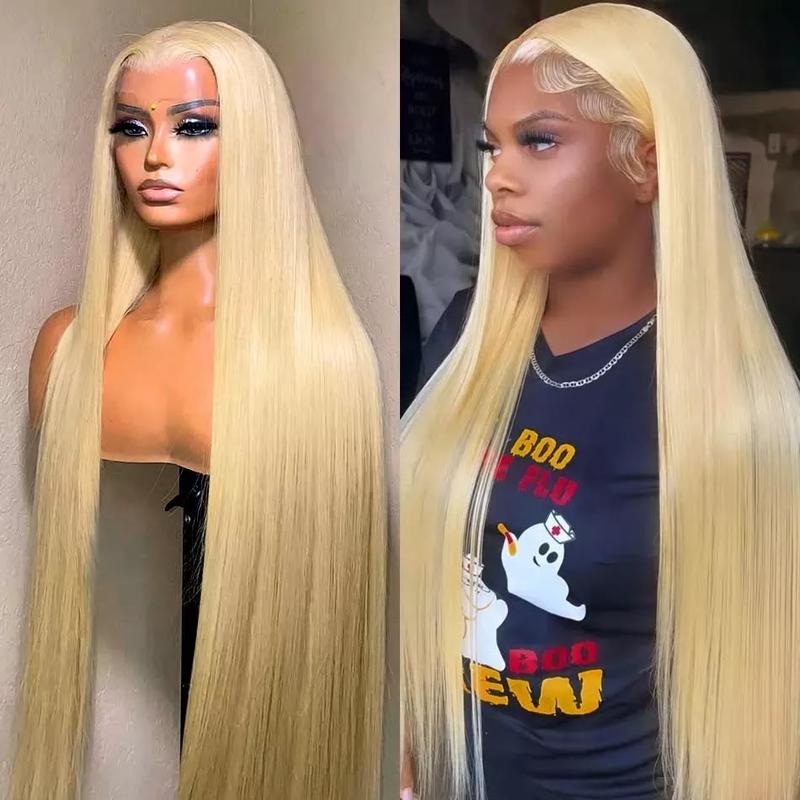 613 Blonde Lace Frontal Wig 13x6 HD Transparent Human Hair Wig For Women Can Be Dyed Pre Plucked With Natural Hairline Colored Wig 613 Blonde Lace Frontal Wig 13x6 HD Transparent Human Hair Wig For Women Can Be Dyed Pre Plucked With Natural Hairline Colored Wig