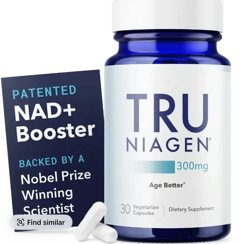 TRU NIAGEN Patented Edible NAD+ Healthcare Dietary Supplement, 300mg, 90 Servings, Supports Anti-Aging, Cell Regeneration, Cellular Energy, Brain & Muscle Health