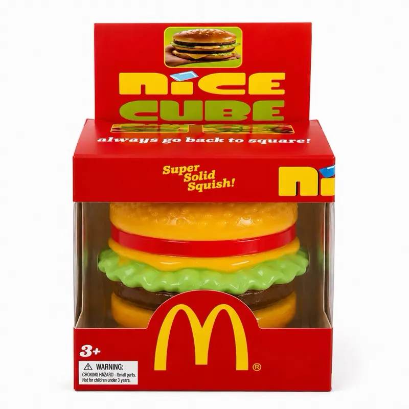 Squishy Toy MC Burger Edition