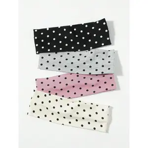 Polka Dot Pattern Hair Band Casual Simple Hair Accessories for Women & Girls Minimalist Headwear Suitable for Thick Hair
