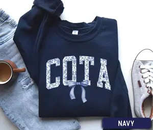 COTA T-Shirt / Sweatshirt & Hoodie , Occupational Therapy shirt, Floral Cota, OT Assistant Gift, Therapist Appreciation Shirt