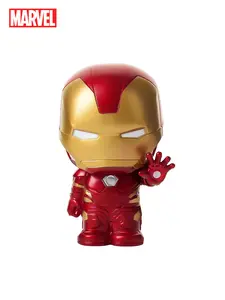L-Marvel Officially Licensed Iron Man Figure Save Money Movie Peripheral Collectible Change Series Money Box Desktop Decoration Sculpture Model Christmas Birthday Good Gift