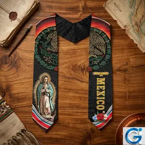 Mexican Graduation Sash and Mexican American Flag Sash are the perfect graduation stoles for 2026 | making them an ideal graduation gift for both him and her