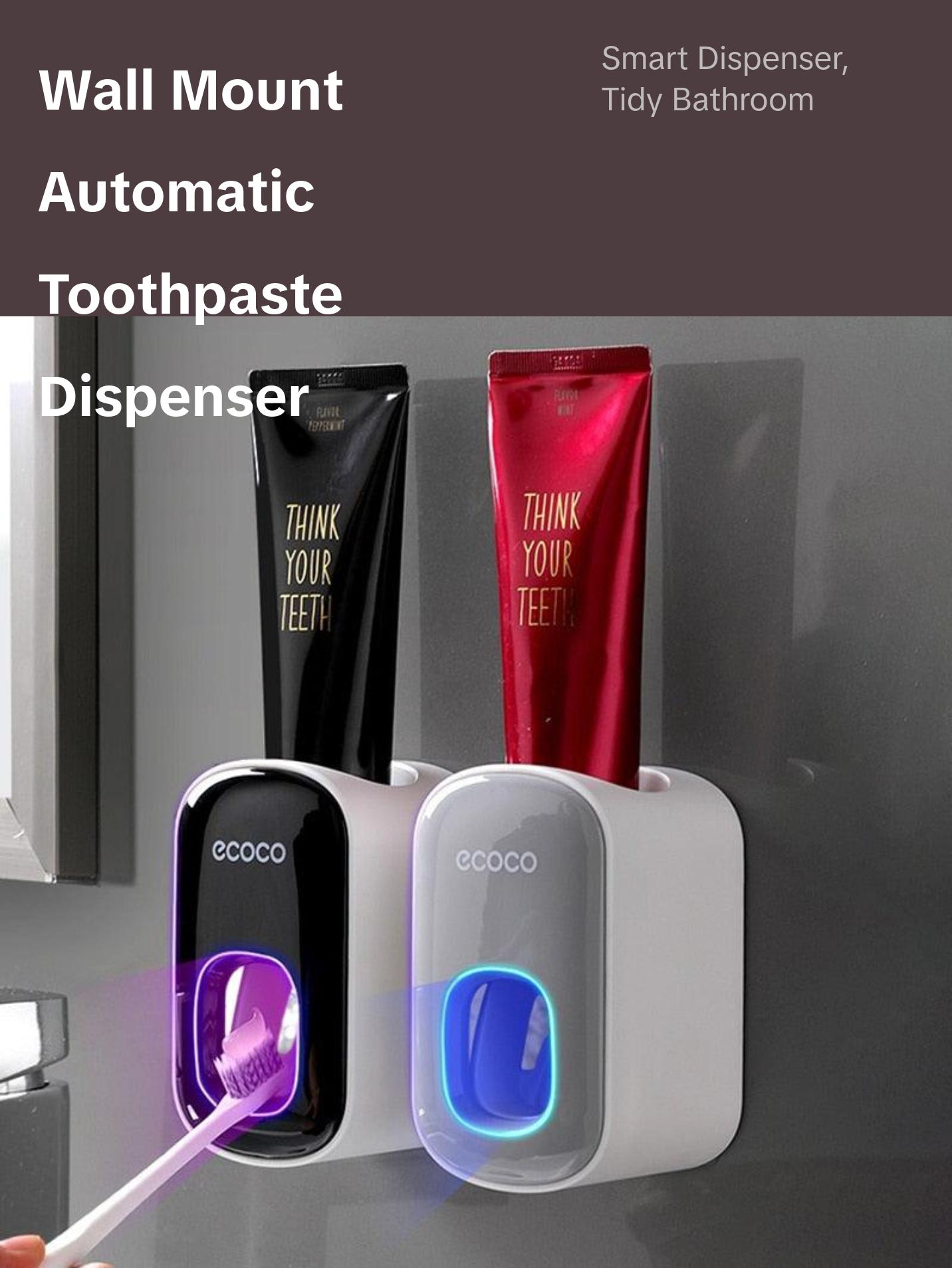 Wall Mount Automatic Toothpaste Dispenser