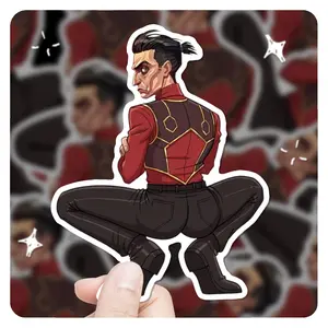 Arcane Silco Sticker Cheeky Vinyl Sticker