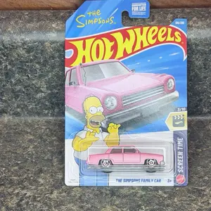 2026 Hotwheels The Simpsons Family Car