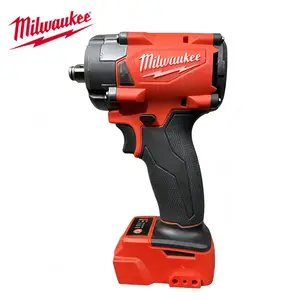 Milwaukee M18  1/2-in Impact Wrench – 300Nm Torque 0-3200IPM Brushless Motor with DRIVE CONTROL 4-Mode for Auto Repair Heavy Equipment Maintenance – Compact Heavy-Duty Cordless Tool 0-2800RPM