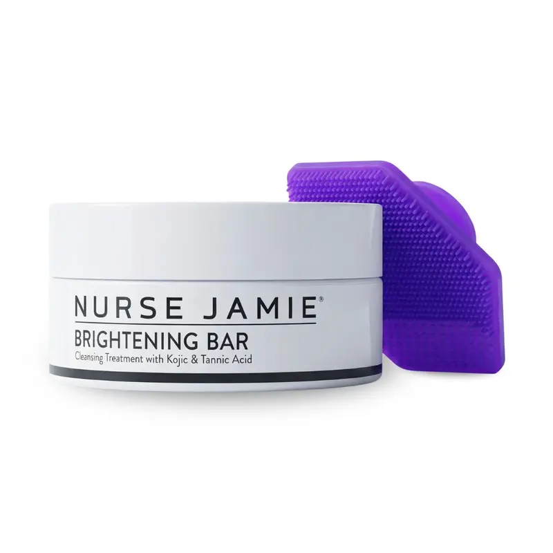 Nurse Jamie Brightening Bar with Kojic & Tannic Acid - Cleanser for Body Care & Pigmentation T