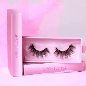Spicy Latina 3D Silk Lashes Eyelashes Makeup Cosmetic Lash Extensions Eyelash Extension
