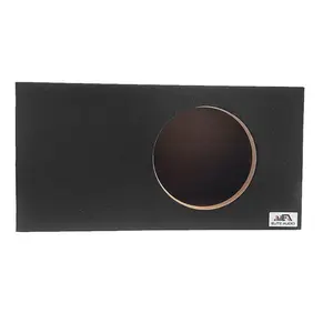 Elite Audio EBOX-SVS10SPL Single 10” Subwoofer Enclosure - Plush OEM Carpet, Rear Side Port for SPL Bass, 1” MDF Heavy-Duty Construction, Pro-Tuned Ports, High-Current Terminals for Enhanced Sound Quality
