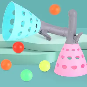 Throwing and Catching Game Set, Outdoor Beach and Yard Games with 10 Rackets, Kids Baseball Gloves, Suitable for Ages 3+