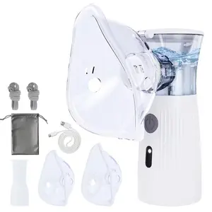 Portable Handheld Nebulizer, Mesh Spacer Machine with Accessories for Mum, Handheld Electric Atomizer for Breathing Issues, Gift for Adults and Kids