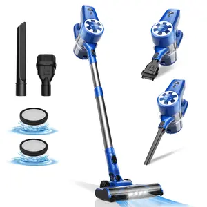 N3S Cordless Vacuum Cleaners for Home,Lightweight Stick with Powerful Suction, Crevice Tool, Up to 40-Minute Runtime - Ideal for Home/Car on Rugs, Hardwood Floors
