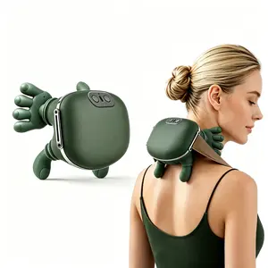 Bionic hand heating massage device, used fordeep tissue pain relief, neck shoulder relaxer,wireless portable electric finger pressure 4Dkneading massage, designed to simulate thehuman hand, suitable for neck/shoulder/hand/legmassage, item for home