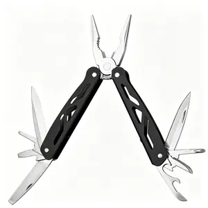 Multi-Tool Pliers with Knife & Screwdriver - Durable Stainless Steel, Perfect for Camping, Hiking & Home Use
