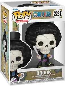 Funko Pop! Animation: One Piece - (Refresh) - Brook Collectable Vinyl Figure