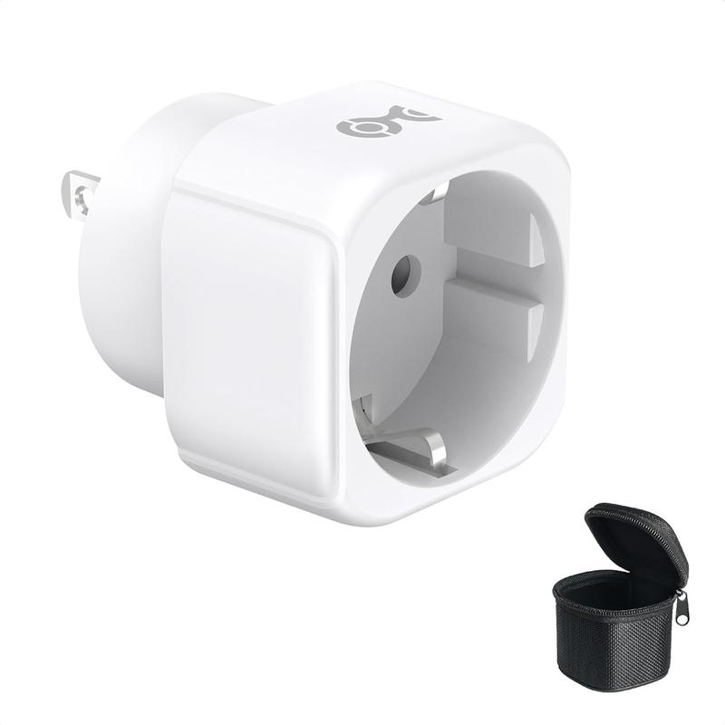 European to Plug Adapter, EU to Plug Adapter Converter for Type C/E/F to Type B, Works with Devices from France, , , Spain, Greece, and More, CE & RoHS Certified European to Plug Adapter, EU to Plug Adapter Converter for Type C/E/F to Type B, Works with Devices from France, , , Spain, Greece, and More, CE & RoHS Certified