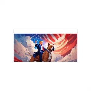 Trump Pitbull,Bumper Stickers Car Decor, Noteb ook, Collectable, American, Novelty Gift