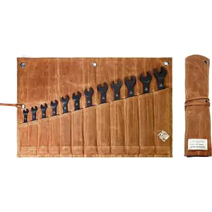Tool Pouch, Roll-Up Storage Bag for Hand Tools & Wrenches