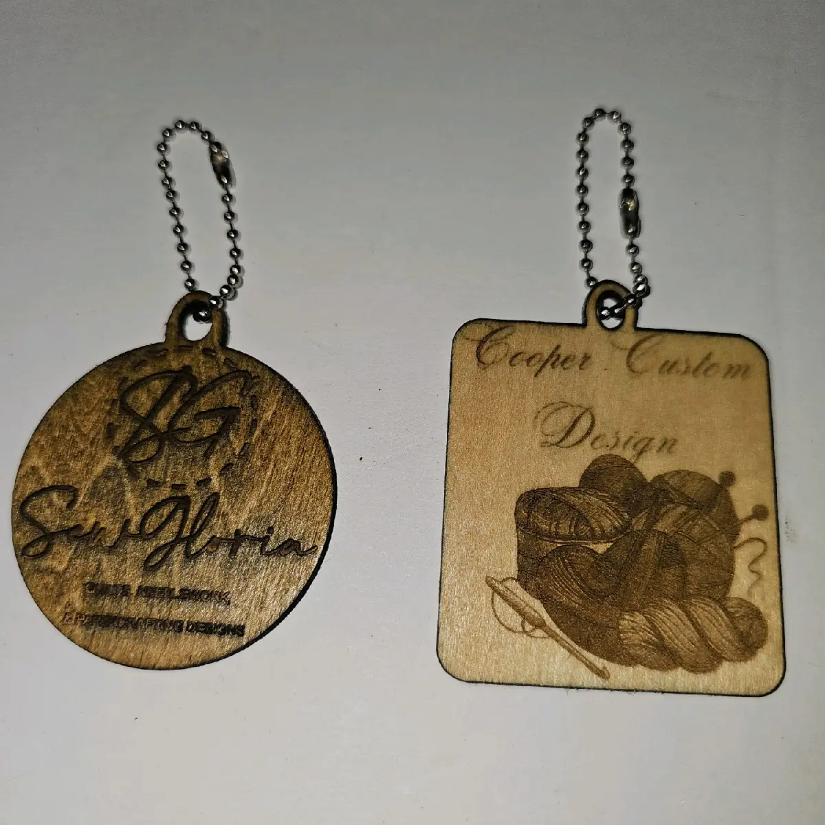 Keyrings Custom Engraved