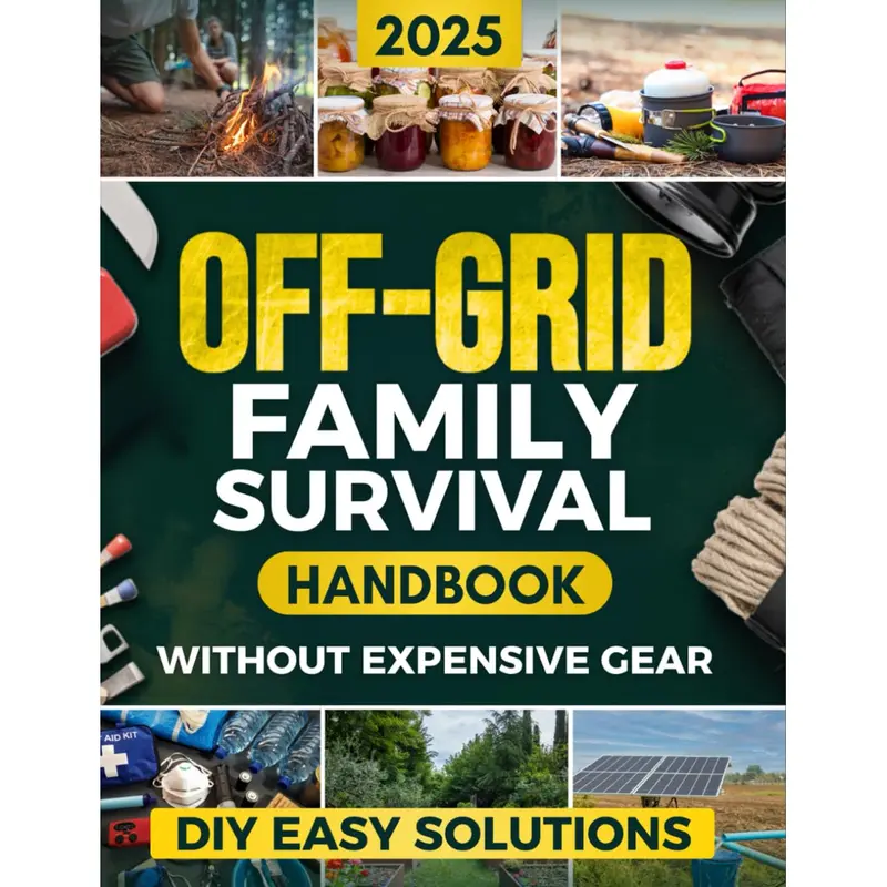 Off-Grid Family Survival Handbook: Step-by-Step DIY Solutions to Protect Your Family, Ensure Essential Supplies, and Thrive in Any Crisis - Without Expensive Gear or Complicated Projects