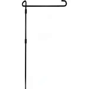 Garden Flag Pole Stand Holder, Garden Flags for Outside with Flag Stopper and Clip Waterproof Powder-Coated Paint for Flag Pole Holder for Outside House,Yard Flags for Outside
