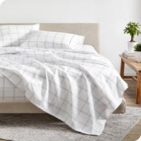 Modern Plaid - White/Grey