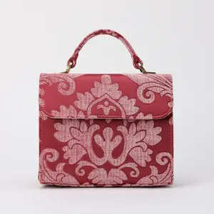 Queen Rose Pink Flap Satchel
