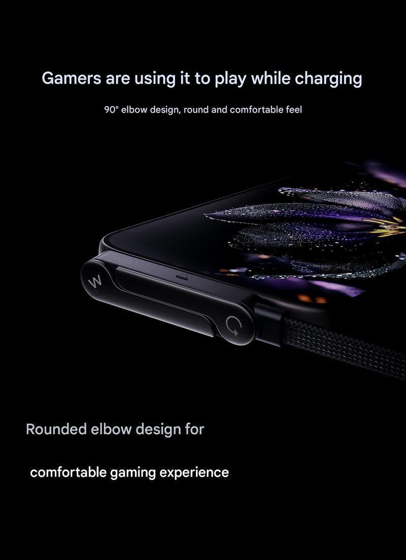 2026 New 2-in-1 Type-C Cable with Invisible Phone Stand, 240W Super Fast Charging for Gaming, Office, Car & Travel, Compatible with iPhone, Samsung & Type-C Phones