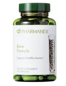 Nu Skin Parmanex Bone Formula’s innovative, specially designed, nutritional blend assists bone formation, improves calcium absorption, and helps inhibit bone mineral loss.