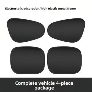 Magnetic Side Window Sunshade, Keeps Car Cool, UV Protection, Reusable & Washable Sunshade, Fits Most Cars, Vehicles and SUVs