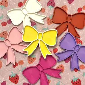 3D Printed Coquette Bow Jewelry Trinket Tray