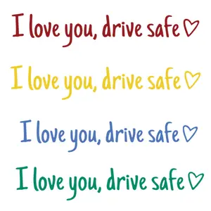 4pcs Colorful PVC Car Mirror Stickers, Easy-Apply Design, Durable Material, Perfect Gift for Loved Ones, Decorative Auto Accessories, Decal for Cars