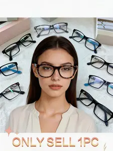 Single-Piece Eyewear Frame, Multiple Color Options Available, Korean-Inspired Thin Rim Design, Ideal for Students & Casual Wear