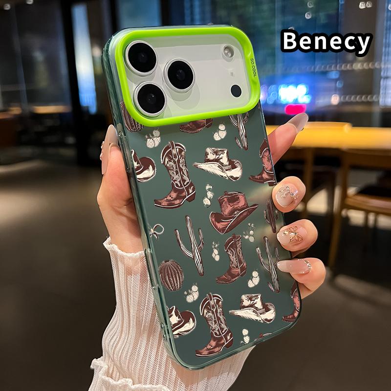 Phone Case for iPhone17 Pro Max 17 Air Western Cowboy Elements Pattern Full Body Protection Anti-Scratch PC Smartphone Cover Cellphone Protective Phone Case for iPhone17 Pro Max 17 Air Western Cowboy Elements Pattern Full Body Protection Anti-Scratch PC Smartphone Cover Cellphone Protective