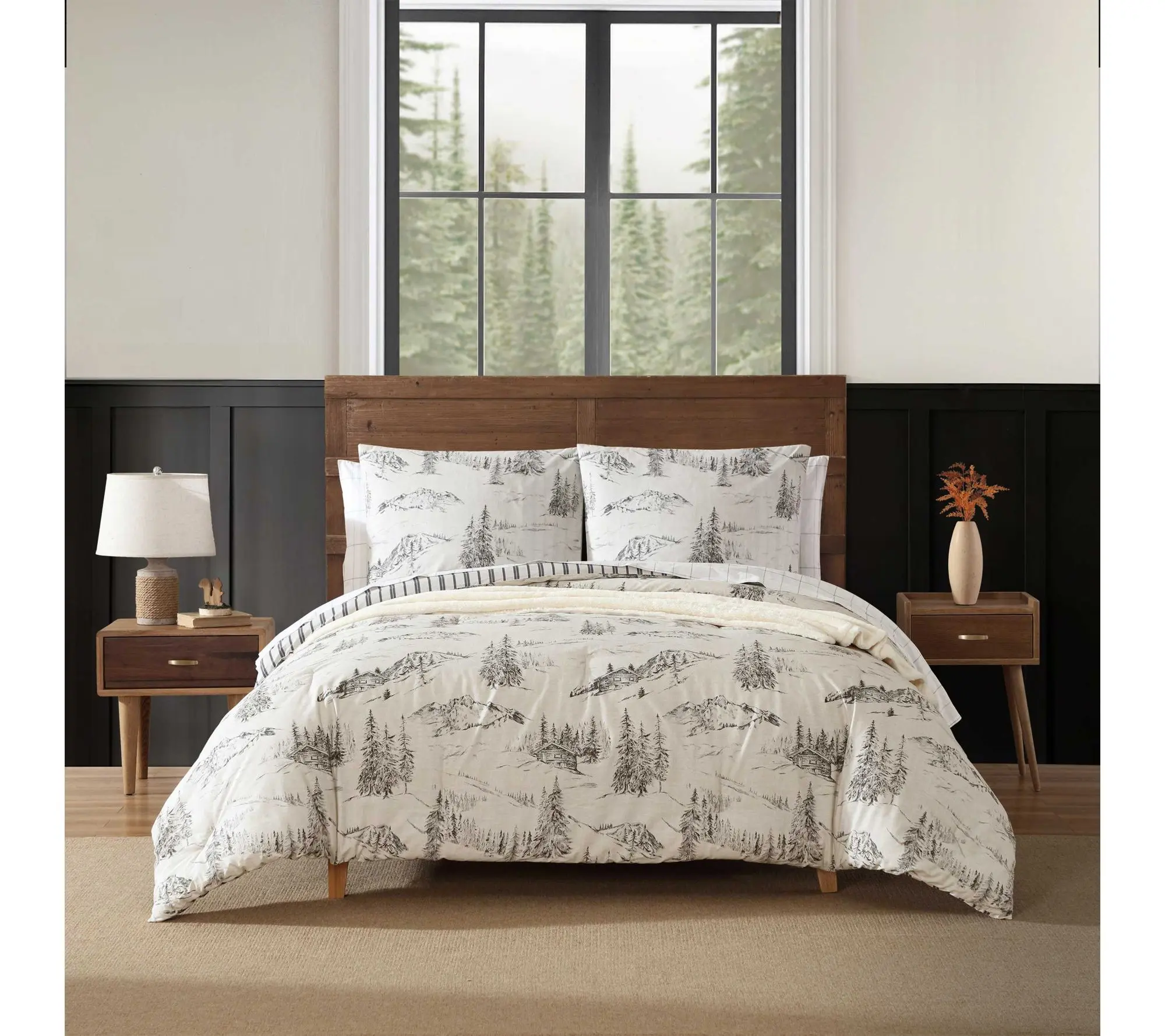 Eddie Bauer Roc ky Mountain Cab in King Comfort er Set