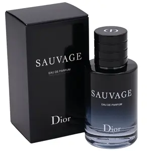 Dior Sauvage EDP Spray Cologne for Men - Luxurious Woody Spicy Scent, 2.0 fl oz EDP Liquid Perfume, Spray-On Fragrance, New in Box