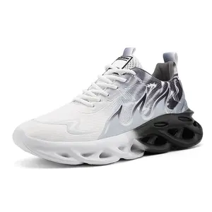 Breathable Mesh Sneakers - Lightweight Walking Shoes with EVA Sole Stability Support, White & Pink Accents, All-Season Comfort for Casual & Light Athletic Wear, Ladies Sneakers, Modern Sleek Design, Cushioned Support