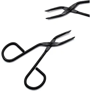 DDP Pro Scissor-Like Tweezer Slant 'Eyebrow Black Color DDP