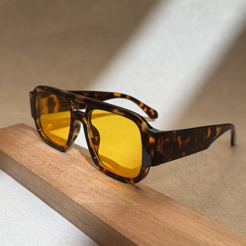 Tortoiseshell Vintage Oval Sunglasses | Blue Light Blocking