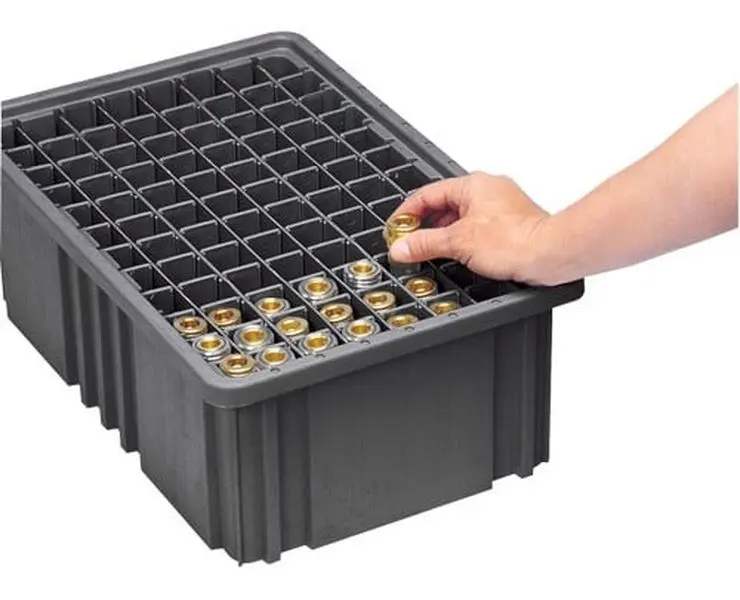 Quantum Storage Short Conductive Divider for DG93060CO Container, DS93060CO Model, Pack of 6