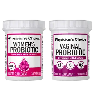 Physician's Choice Power Duo: Daily Digestion, Immune, Urinary Tract & Feminine Support for Women with Women's Probiotic + Vaginal Probiotic Physician's Choice Power Duo: Daily Digestion, Immune, Urinary Tract & Feminine Support for Women with Women's Probiotic + Vaginal Probiotic