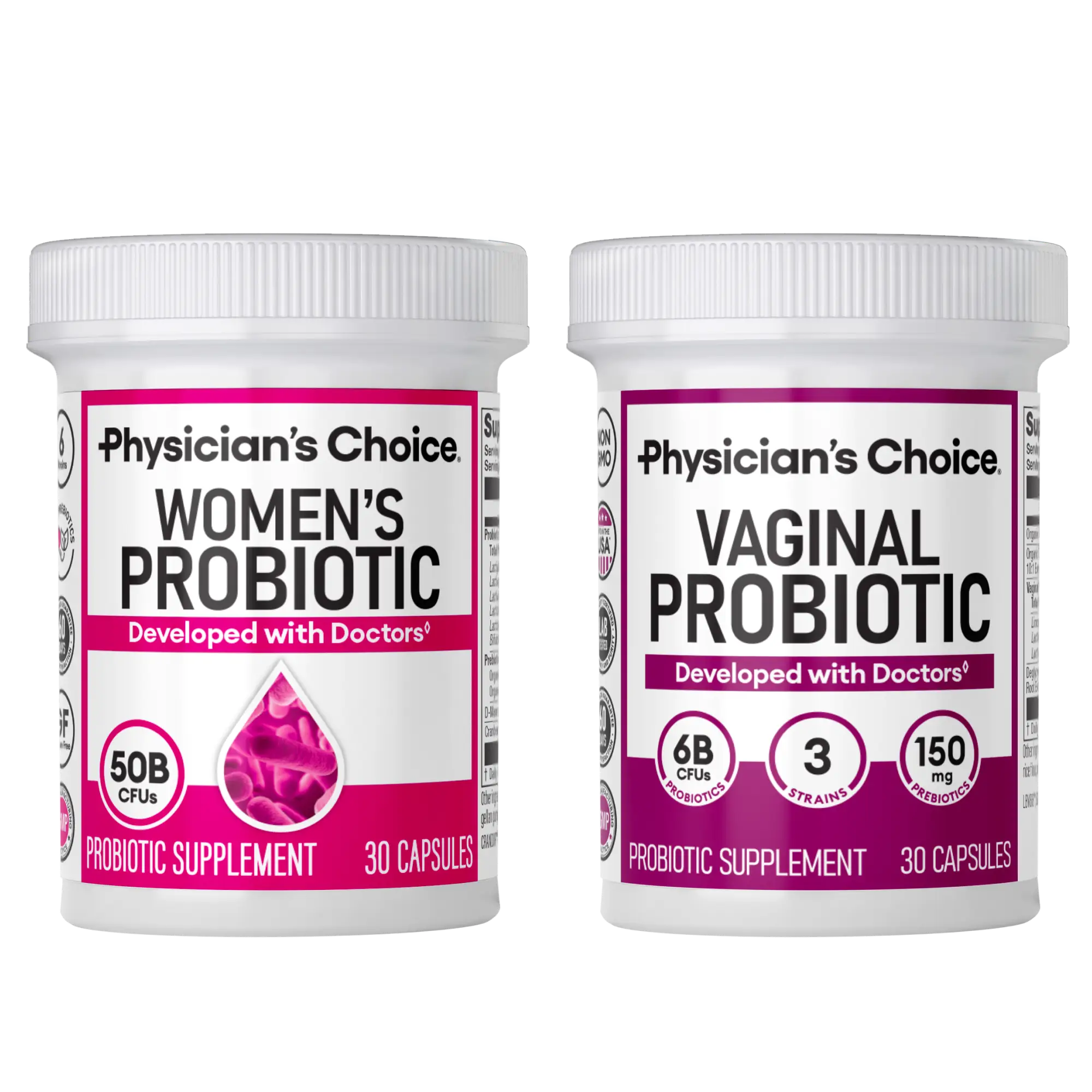 Physician's Choice Power Duo: Daily Digestion, Immune, Urinary Tract & Feminine...