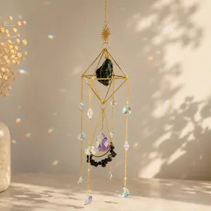 Celestial Obsidian Sun Catcher