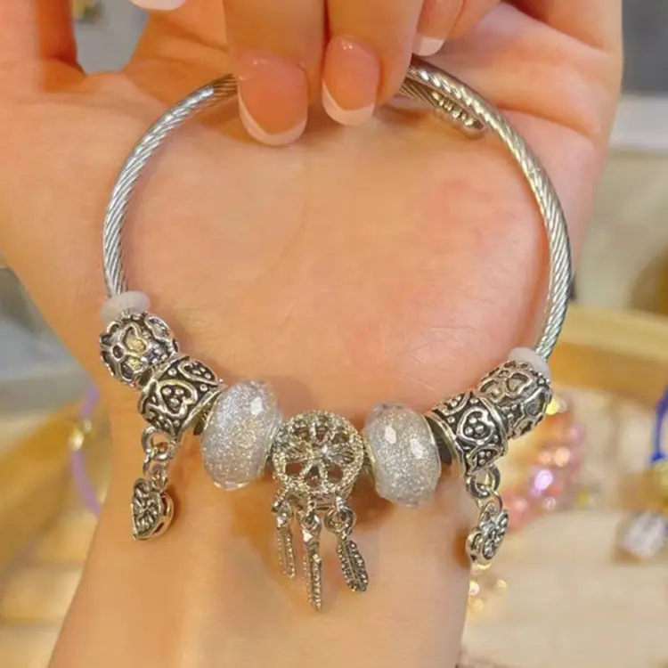 0258 # White Dreamnet Titanium Steel Bra