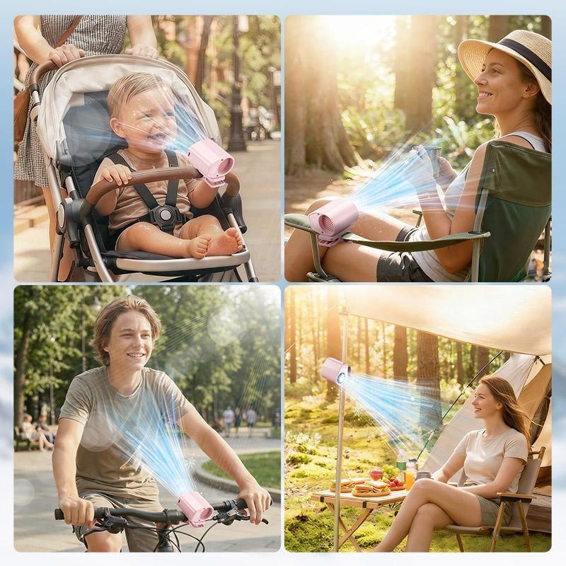 【Summer Survivals 】Joytutus Car Clip-On Fan, Car Accessories, Portable Fan with LED Display, 360° Rotation, 100-Speed Stepless Adjustment, USB-Rechargeable Charging Button , Cars Accessories 【Summer Survivals 】Joytutus Car Clip-On Fan, Car Accessories, Portable Fan with LED Display, 360° Rotation, 100-Speed Stepless Adjustment, USB-Rechargeable Charging Button , Cars Accessories