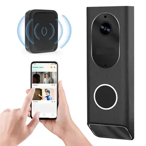 S7 1080P Wireless Video Doorbell Camera WiFi Smart Door Bell IP66 Smart Home Security Motion Detect Night Vision Intercom Bell