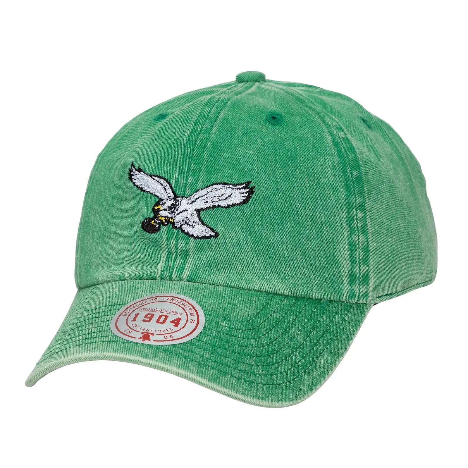 Philadelphia Eagles Kelly Green Legendary Strapback Adjustable Hat NFL Throwback Cap Fan Gear Mitchell & Ness
