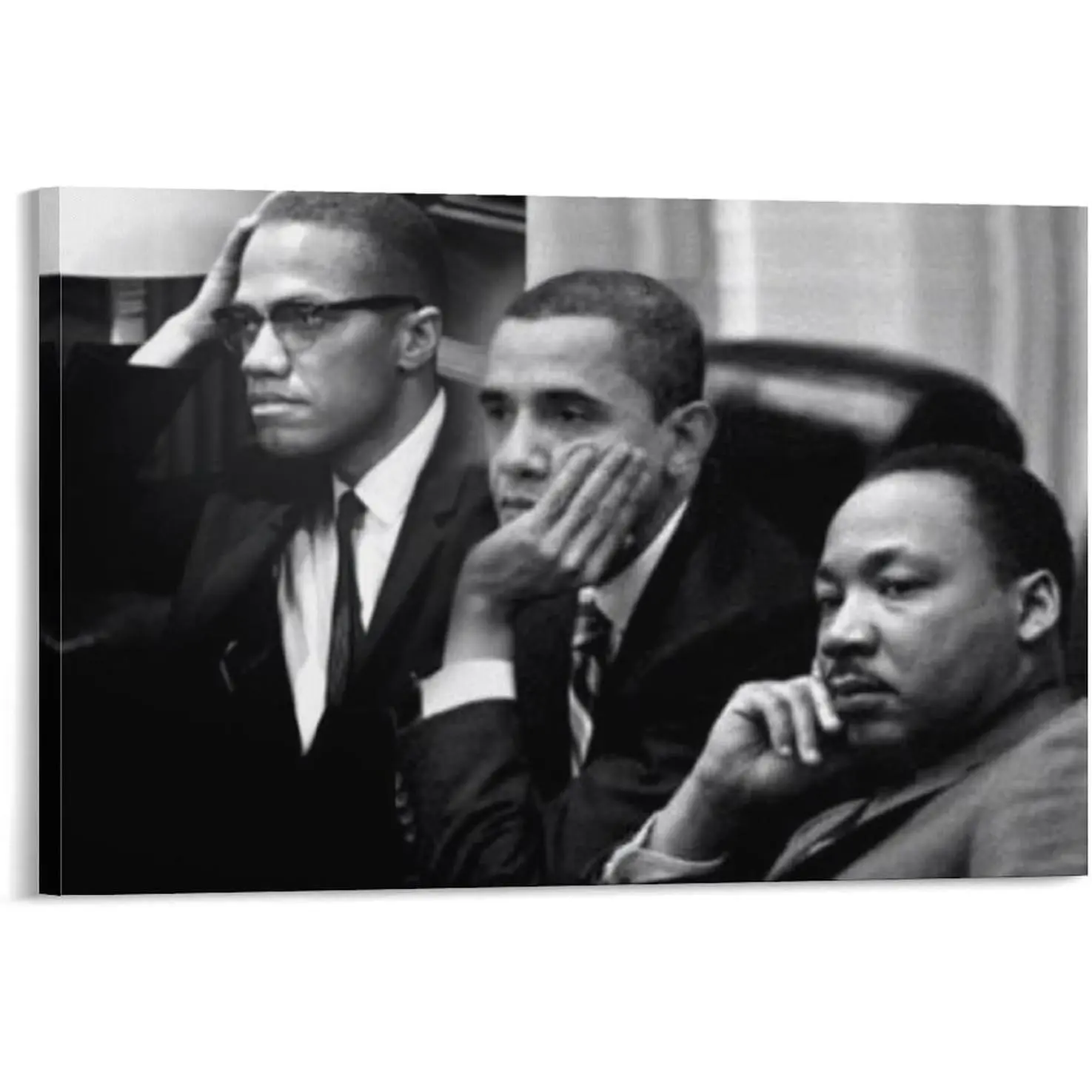 Martin·Luther·King Black History Art Poster Poster Decorative Painting Canvas Wall Art Living Room Posters Bedroom Painting
